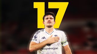 Harry Maguire All 17 Goals For Man United So Far
