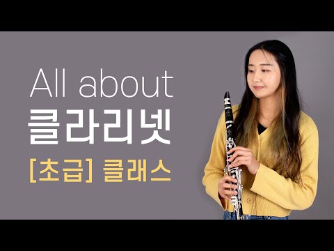 클라리넷 강의 : All about 클라리넷 [초급] 강좌 맛보기 / Clarinet Lecture
