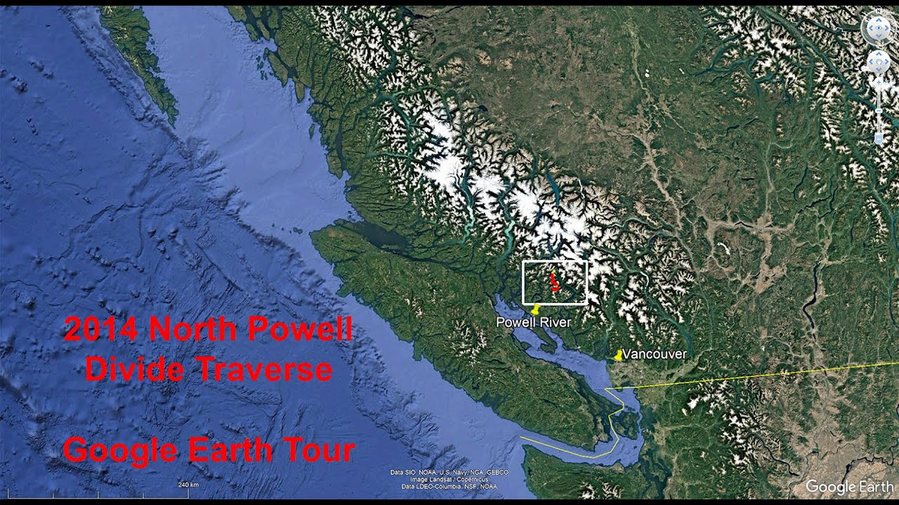 2014 North Powell Divide Traverse Google Earth Tour