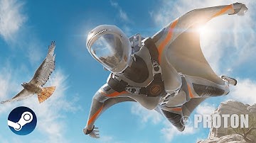 3dMark: Sky Diver benchmark with Steam Play Proton compatibility layer for Linux