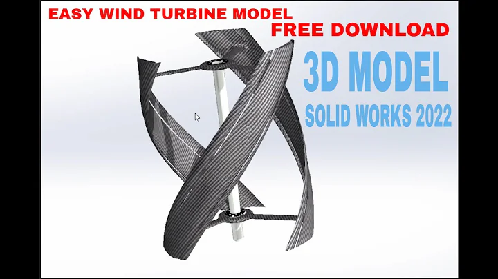 Wind Turbine 3D Model, Effective And Efficient Wind Turbine, Wind Generator, Electrical Project