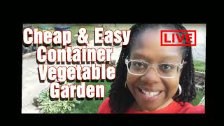 (Season 2) Zone 6A Cheap and Easy Container Vegetable Garden for Beginners