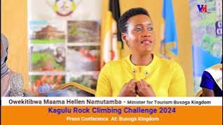 Kyabazinga Asiimye #Kagulu Rock Climbing Challenge  Mwidhe Tubone Baaba nga Awalampa Olusozi Kagulu