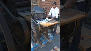 Printing press machine #viral #machine #printing #printingpress #shorts