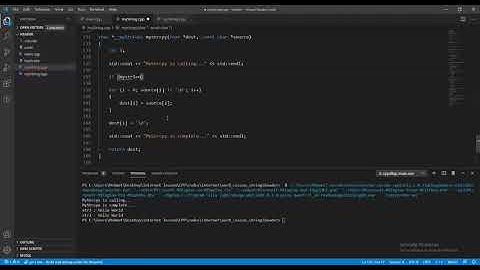 Nesneye Yönelik Programlama - CPP/C++ - Ders 50 - C++ Pointer - String Kütüphanesi Yazımı - Part 5