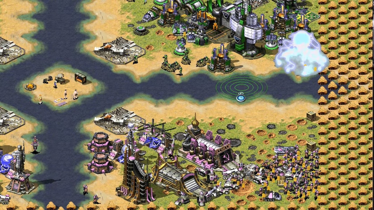 Epic Red Alert 2 Yuri’s Revenge FFA Battle on Funny big map 4X! 🚀🔥