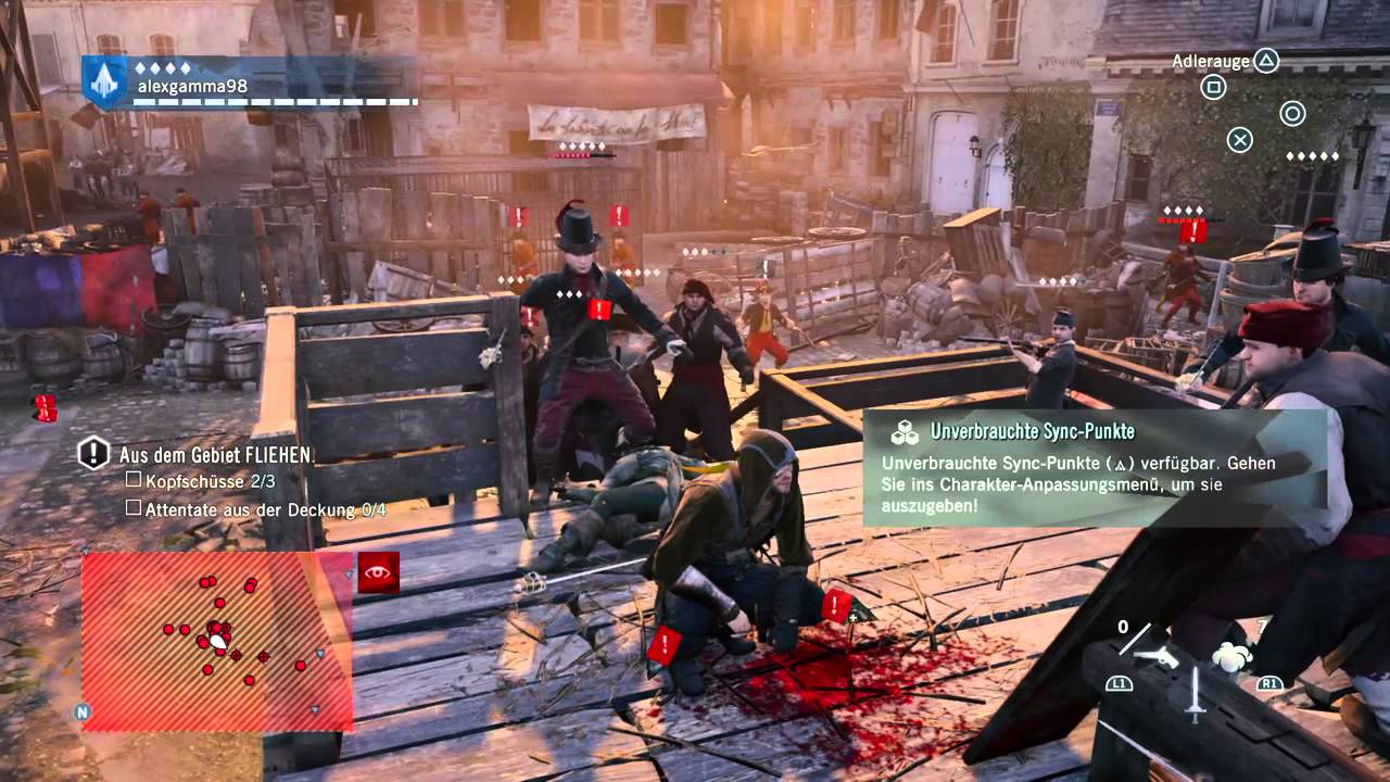 Assassin's Creed Unity Laaaaag: Im Nebel verschwunden ???