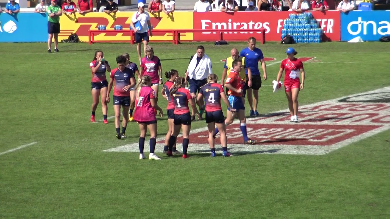 russian movie Women's 7s Dubai 2018 Russia vs France