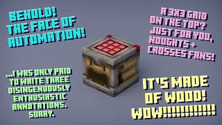 DID THE CRAFTER BREAK FIX CRAFTING    HOW WE MAKE MINECRAFT