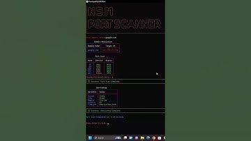 Python Port Scanner in 60 Seconds!!! #programming #coding