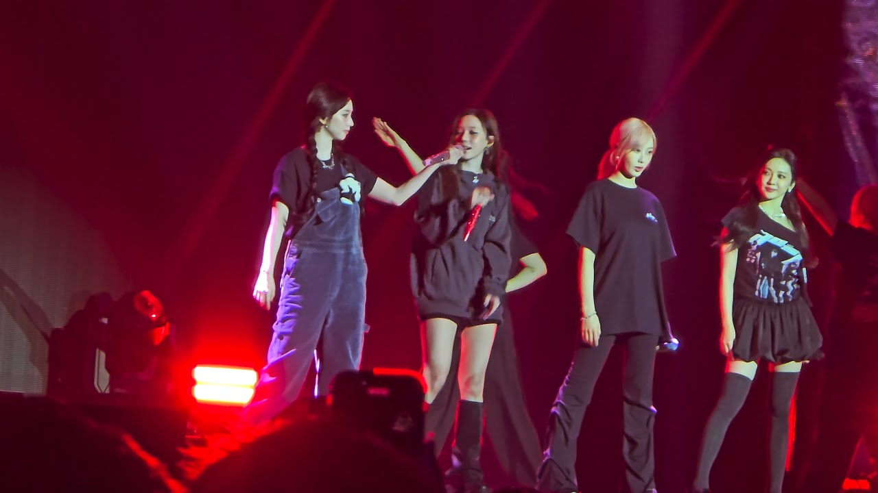 Aespa SYNK PARALLEL in LA: Encore aenergy, Just Another Girl, Life's Too Short  (Part 7/7) 02/01/25