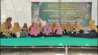 Angkatan Marawis Santriwati Ponpes Al-Kautsar Babeko