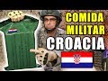 Probando COMIDA DE SUPERVIVENCIA MILITAR de CROACIA Ración 24 Horas | MRE Croacia Menú 7