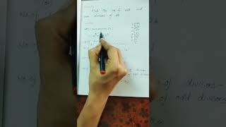 Find the even and odd divisors for 600
