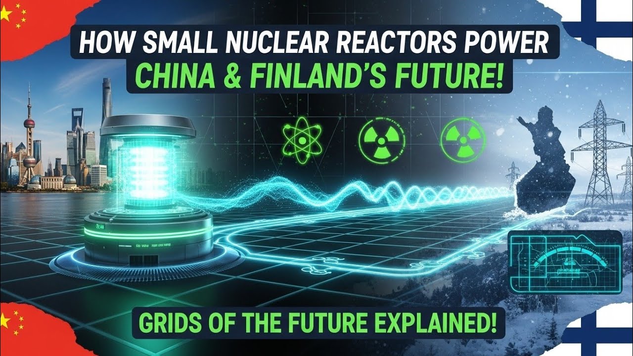 How Small Nuclear Reactors Are Powering China & Finland’s Future Grids!