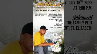 Neville McKenzie Rochester - Memories Never Fade