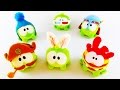 On Nom (Cut The Rope) Plush Toy Сollection Review. Toys for Kids