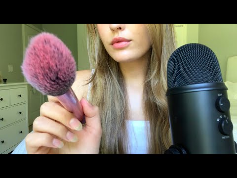 ASMR makeup application with layered sounds | no talking