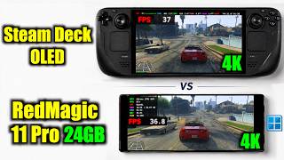 Famous Steam Deck OLED vs RedMagic 11 Pro: GTA 5 at 4K FPS Test Wealth