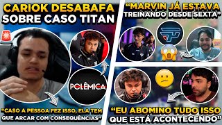 🚨 BOMBA ! CARIOK e MINERVA SE PRONUNCIAM SOBRE CASO TITAN ! CORRES FAZ NOVA APURAÇÃO do MARVIN