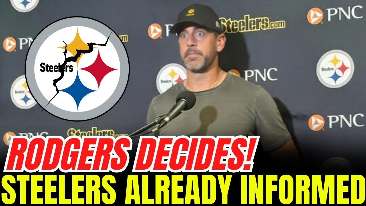 BREAKING BOMB: RODGERS MADE HIS CHOICE — AND THE STEELERS WERE ALREADY NOTIFIED |Steelers News