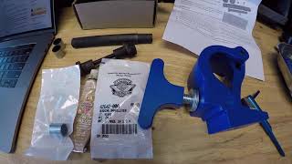 Harley Touring Shift Lever Bushing Removal and Replacement with Jims 5518 tool