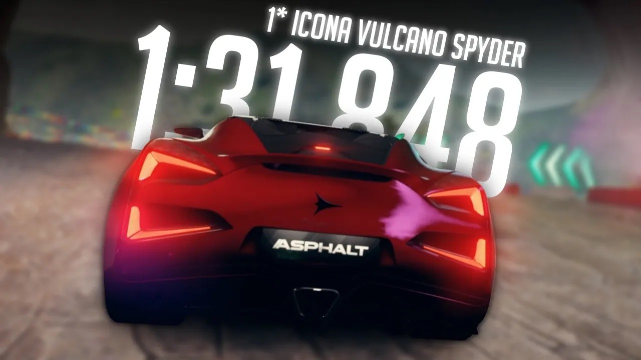 Asphalt Legends - 1.31.848 - Stage 10: 1* Icona Vulcano Spyder