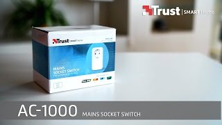 Trust Smart Home Installation AC-1000 Mains Socket Switch (SPANISH)