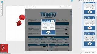 [Fan-Made] Character Sheet Trinity Continuum - Roll20 : NPC and Default Rolls