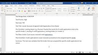 QA Bootcamp - Session 4 - Review Test Scenarios and Test Cases, Class work recording