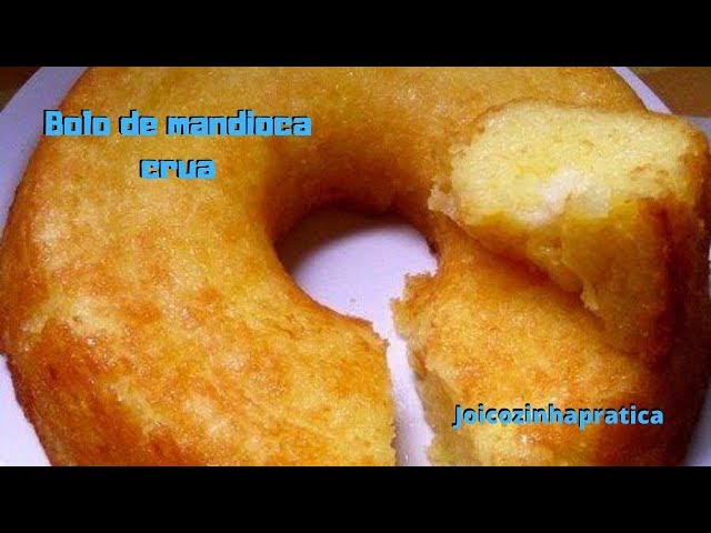 BOLO DE MANDIOCA DE LIQUIDIFICADOR SEM TRIGO, SEM AÇÚCAR, SEM LEITE –  RÁPIDO E SIMPLES DE FAZER!! Receita por Receitas da Vânia - Cookpad