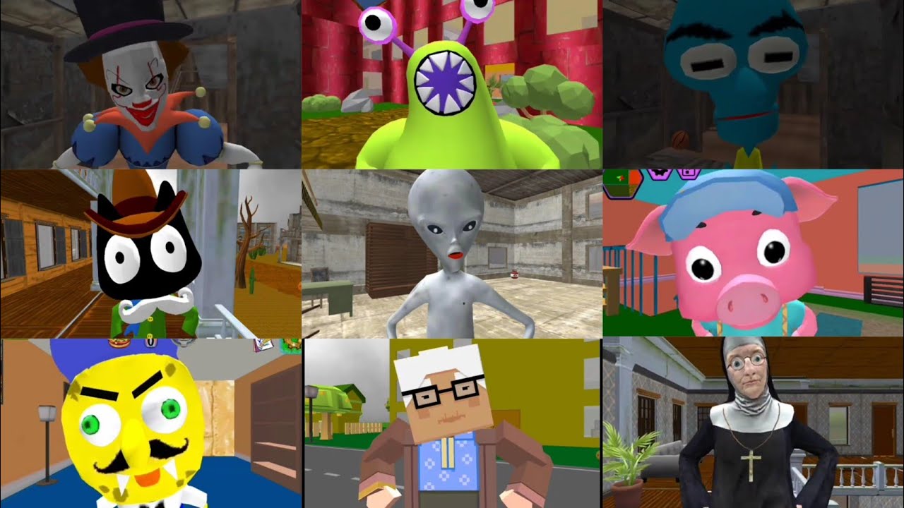 MINI Caught Up Games Neighbor (Gameplay 4 Mix)