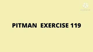 Pitman Shorthand Exercise 119 at 80 WPM.