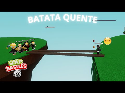 BATATA QUENTE NO SLAP BATTLES!