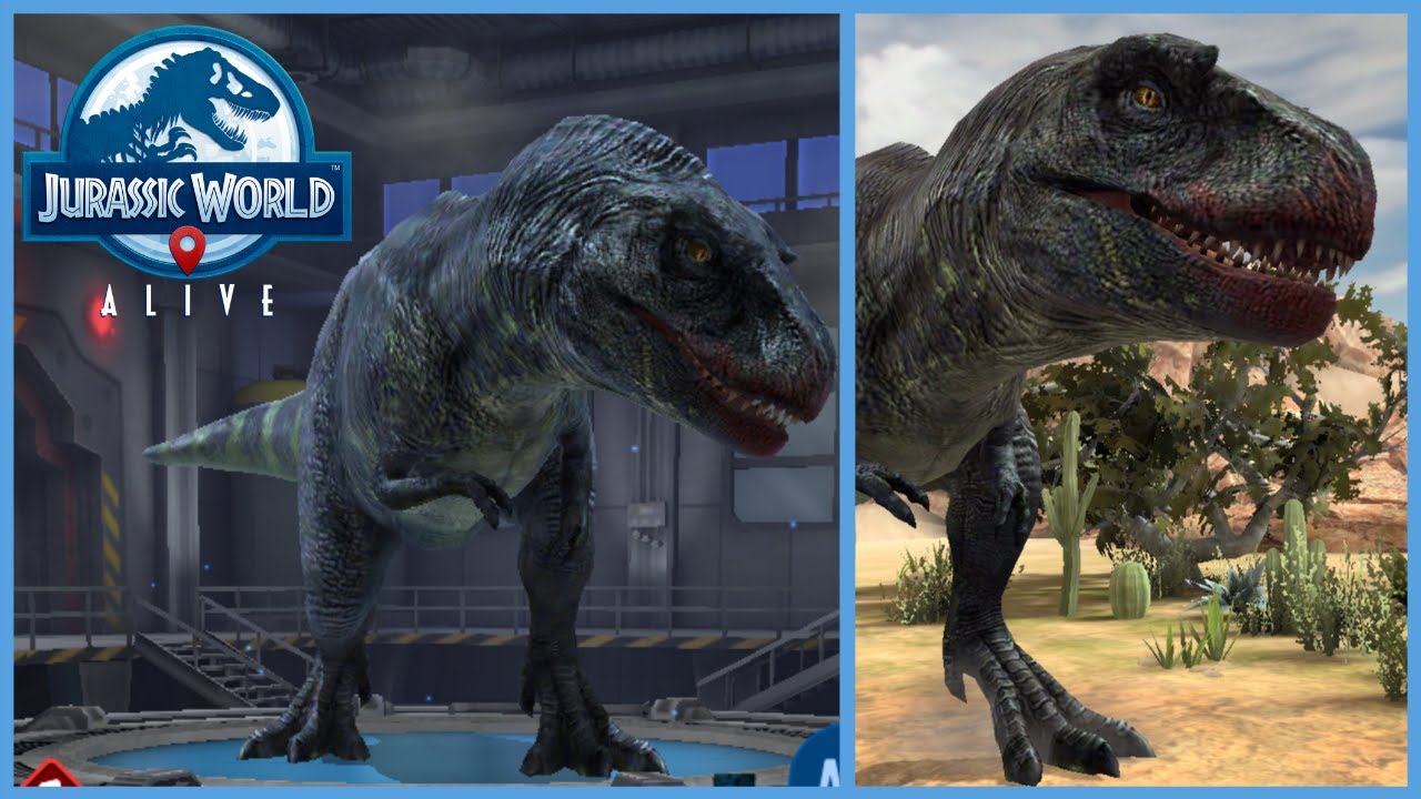 Albertosaurus Showcase | Jurassic World Alive - YouTube
