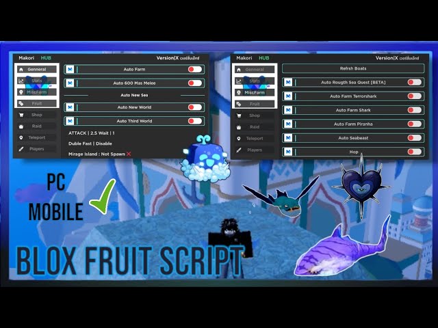 ROBLOX ARCEUS X V3 BLOX FRUIT MOBILE TRÊN ĐIỆN THOẠI HACK AUTO FARM Mastery  DF New Update !🔥 