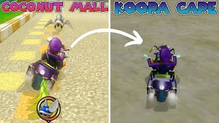 Mario Kart Wii but every time Waluigi gets hit the track changes