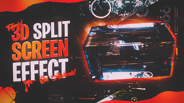 3D screen split in Alight Motion | Split screen Effect | Alight Motion tutorial | Barood gaming