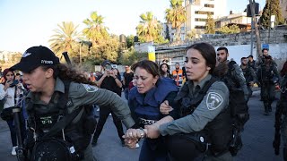 Israeli Police Arrest Al Jazeera Reporter During Protest in East Jerusalem's Sheikh Jarrah