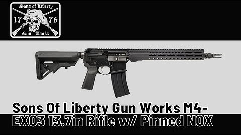 Cover Image for Son's Of Liberty Gun Works M4 EXO3 Rifle Unboxing