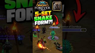 Druids Can Turn Into a SNAKE in WoW Forever?! 🐍