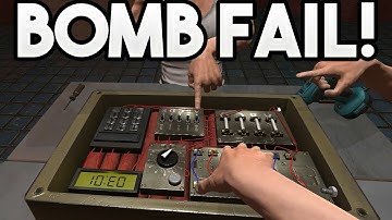 BOMB DEFUSAL FAIL! | Hand Simulator
