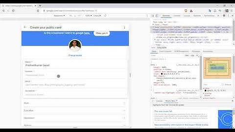 People Card | Digital Visiting Card | Virtual Card | Get Search Enabled On Google By Your Own Name