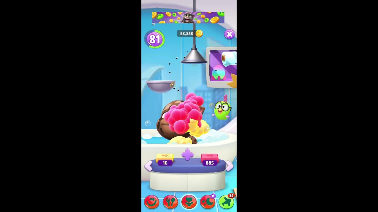 Talking tom live fun entertainment #shorts #live #trending #viraltom #funnycat #satisfying