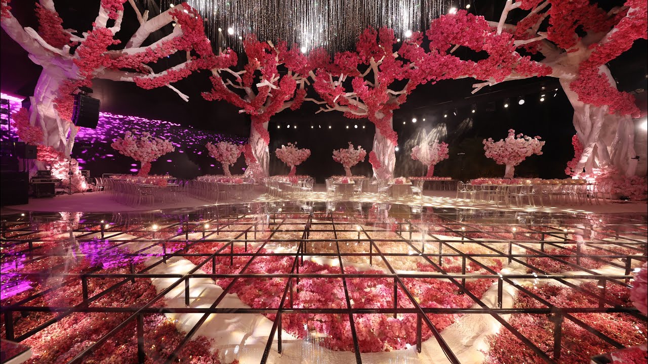 How to build a multi-million-dollar wedding in just 6 days! 