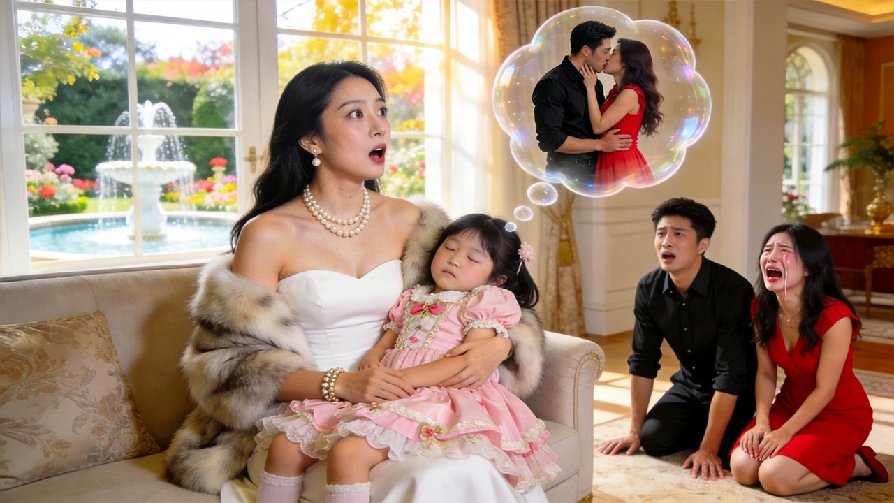 被婆婆逼到收養孩子，卻意外能聽見養女心聲，才知丈夫早已出軌轉移財產，還和婆婆聯手算計我，靠心聲神助攻手撕渣男，讓他淨身出戶！#短劇 #movie #復仇