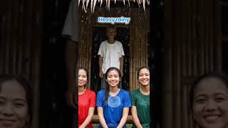 ASMR 🌧heavy rain for outdoor recreation, #rain #beautyful #heavyrain #rainsounds
