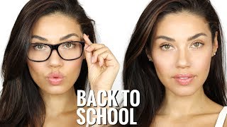 Back To School Makeup Tutorial | Quick \& Easy 5 Minute Makeup | Eman