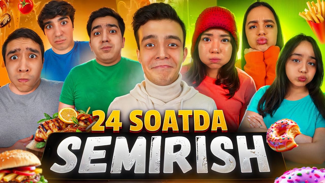 24 soatda kim ko’proq vazn yeg’ish FINAL | Uzkiy krug vs Qizlar 