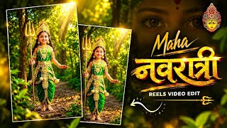 Navratri Special Status Video Editing in VN App  ll Maa Durga Status Editing screenshot 2